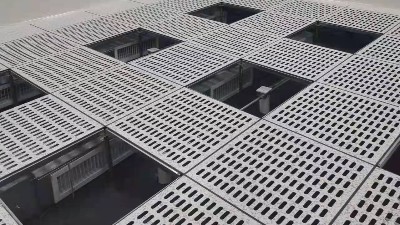 临潼中国科学院国家授时中心陶瓷和通风防静电地板项目安装完工